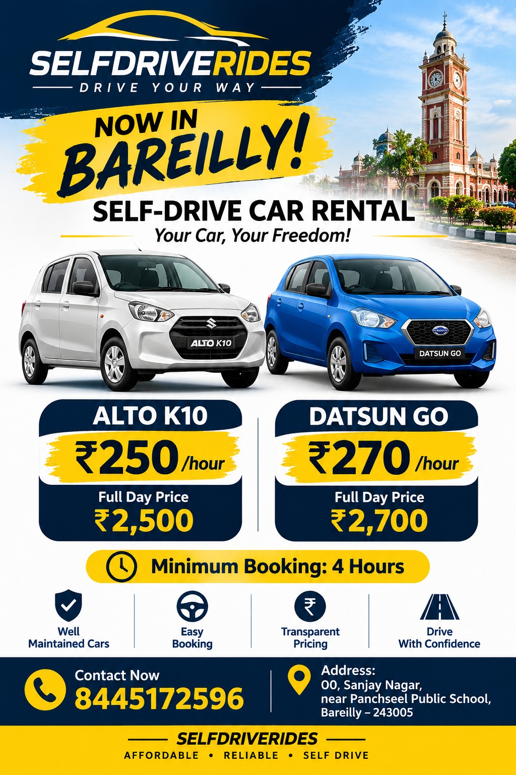 Self Drive Rides Bareilly